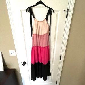 Pink Lily Maxi dress EUC